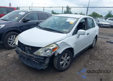 2008 Nissan Versa 1.8Sl from USA, damaged, VIN 3N1BC11E48L398119
